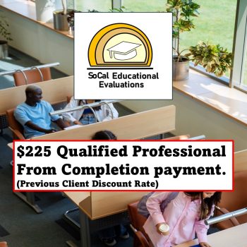 Qualified Professional Form Completion $225 (Client Discount Rate)